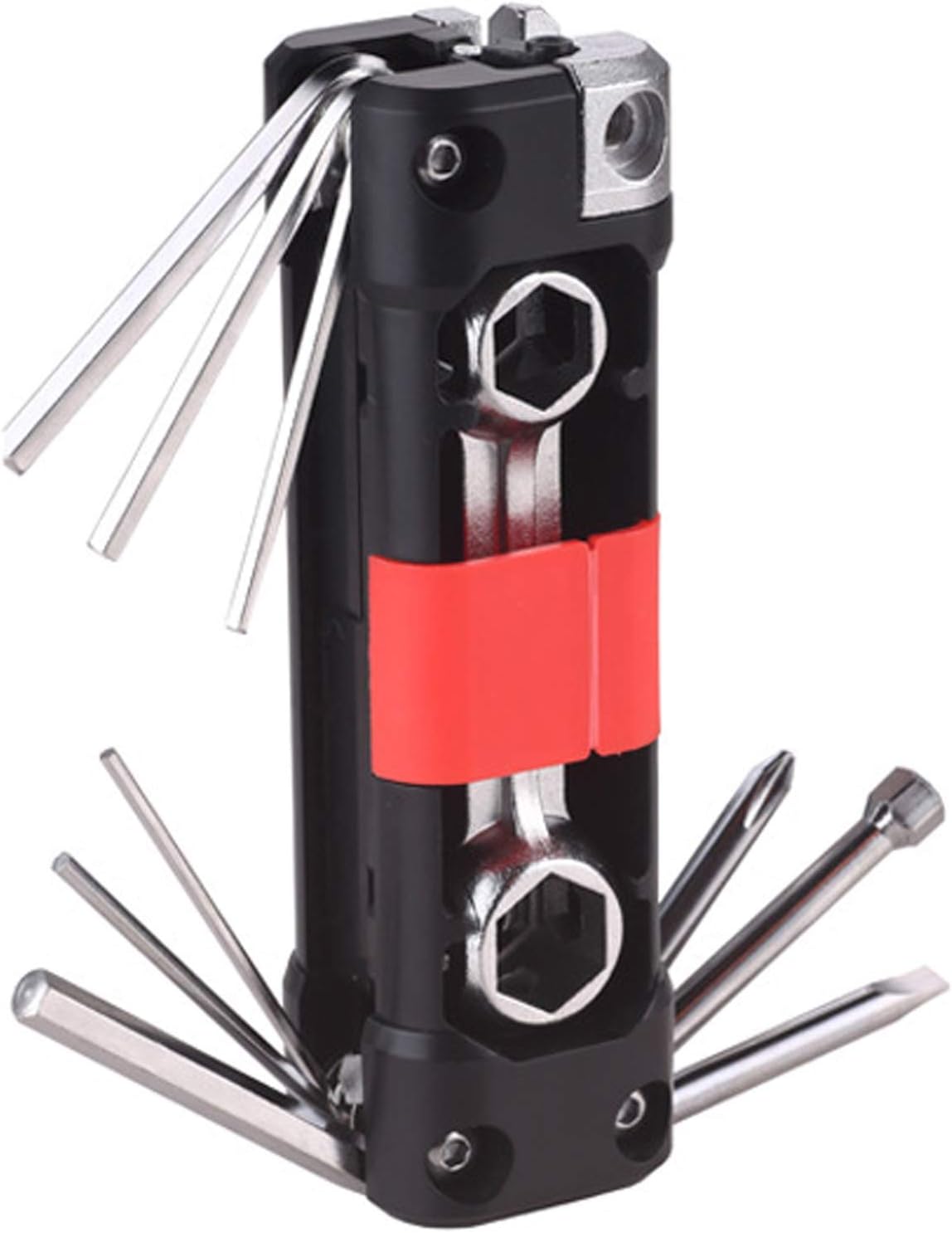 14 in 1 Bicycle Tools Kit Set Multifunctional Repair Wrench Chain Cutter Screwdrivers Tire Lever Cycling Combination Tool,