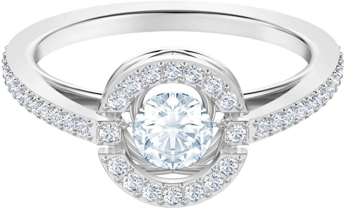 Ring Tressia Aus Silber & 18K Vergoldung Mit Zirkonia - Größe 50-58