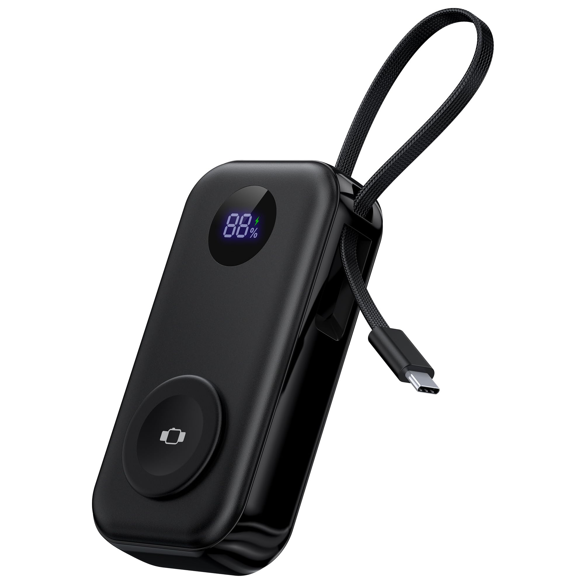 モバイルバッテリー 20W急速充電 10000mAh 小型 軽量 黒色 【公式通販】