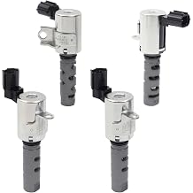 Exhaust & Intake Left Right Engine Variable Valve Timing VVT Solenoid Compatible with Toyota Avalon Camry Highlander Rav4 Sienna Venza Lexus Rx350 Rx450H V6 3.5L Cam Timing Oil Control Valve