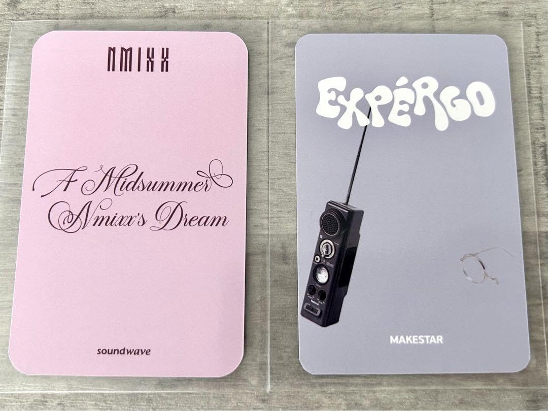 Amazon.co.jp: NMIXX AMND EXPERGO トレカ ジウ 2枚 : おもちゃ