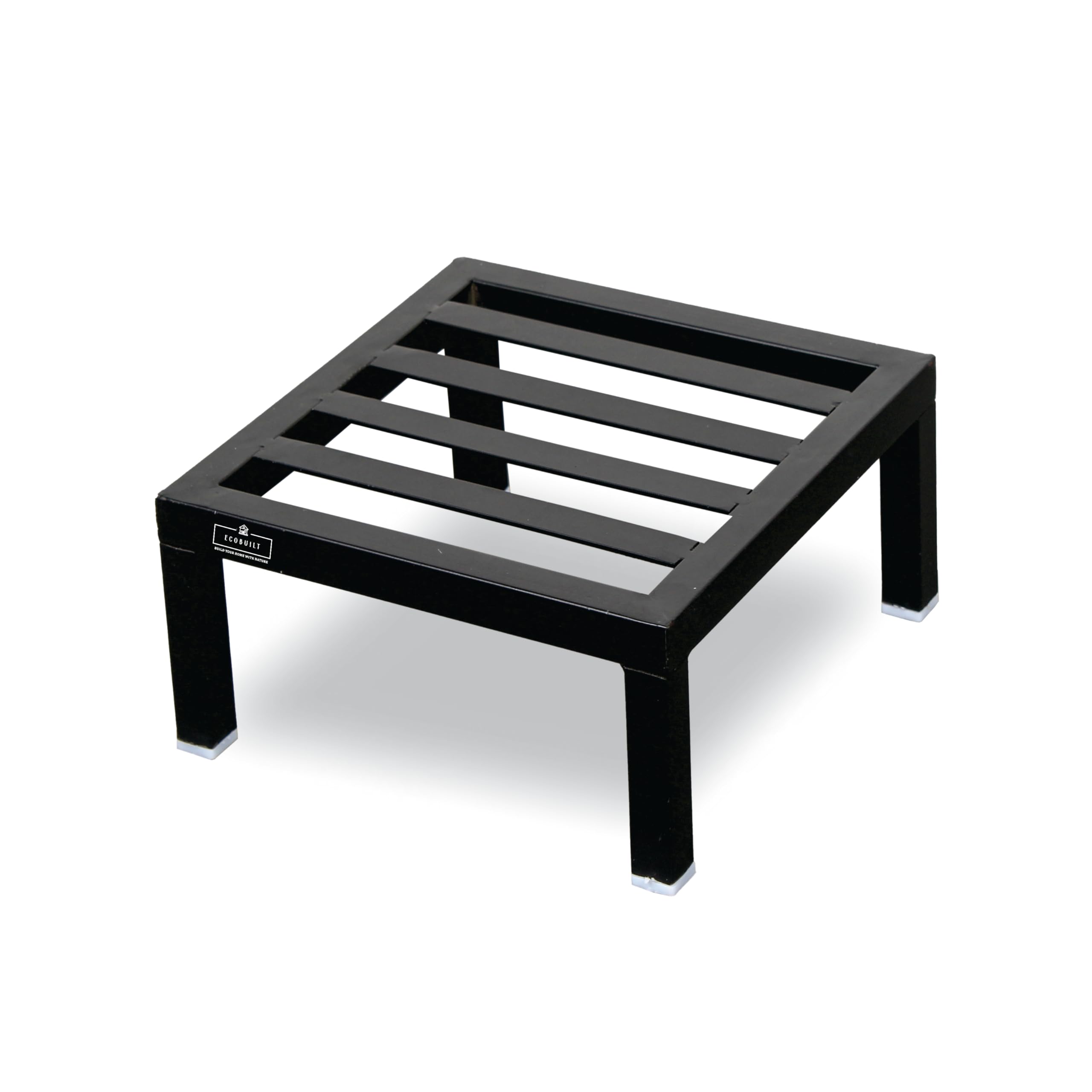 ECOBUILT™ Metal Flower Pot Stand For Indoor & Outdoor Decor | High Grade Light Weight, matt Black (Black pack of 1) (B0DG5X5N5T) Amazon Price History, Amazon Price Tracker