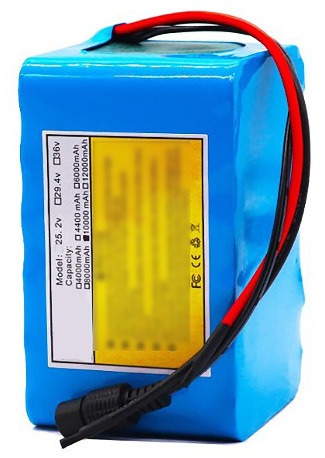 Batterie De Vélo Électrique 24V 29.4V 10Ah Ebike Batterie 7S4P Haute Puissance Batteries avec Chargeur Et BMS pour Moteur De Vélo 50W 150W 250W 350W