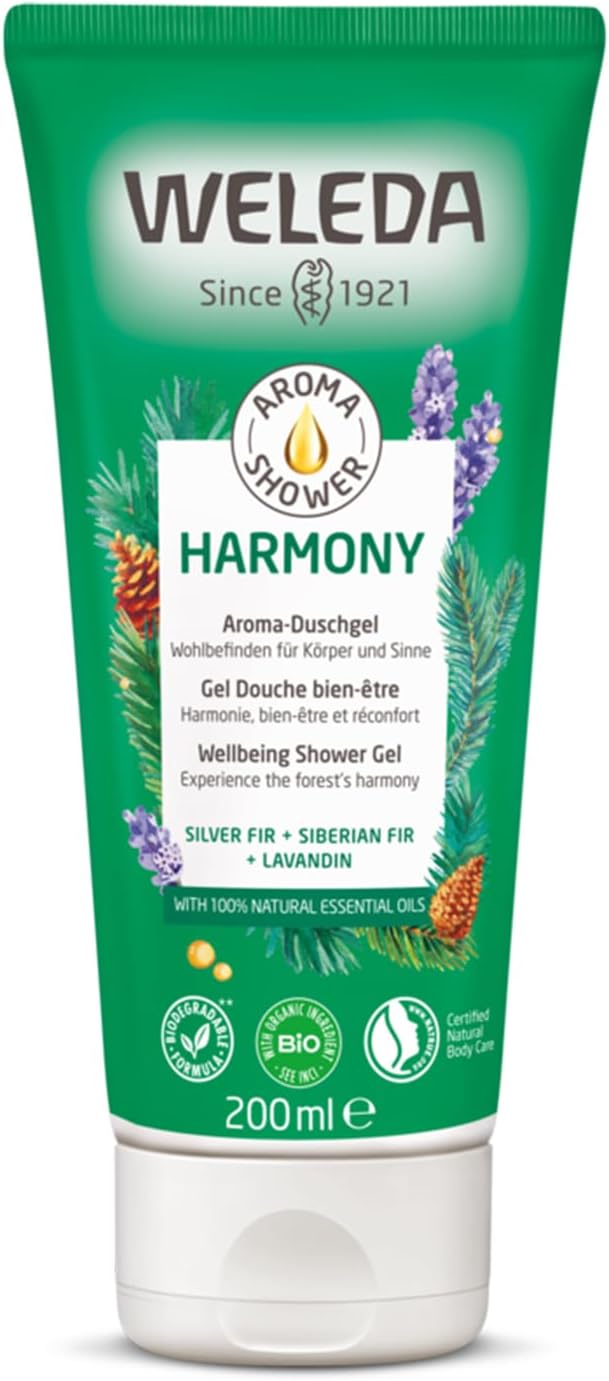 Amazon.co.jp WELEDA(ヴェレダ) アロマシャワー ハーモニー 200mL ボディ用洗浄料 ボディウォッシュ ソープ