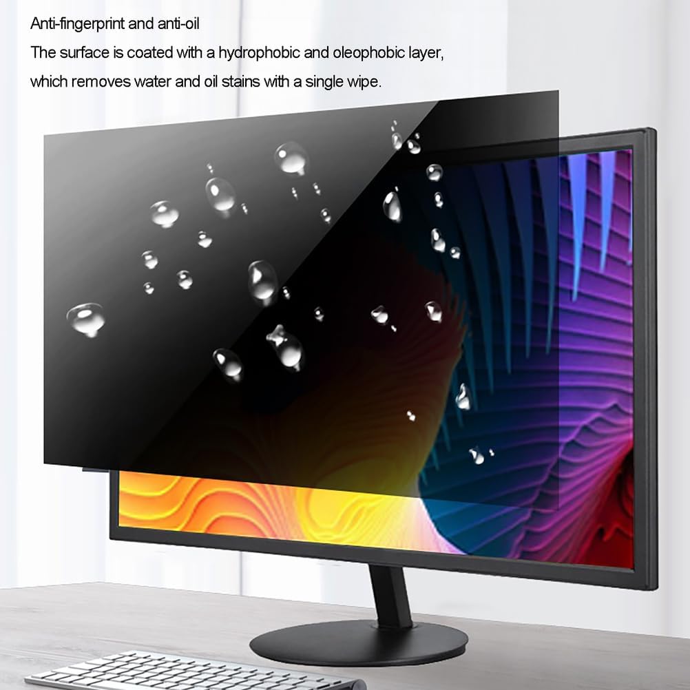 Computer Screen Protector Film with High Clarity for 19-21.6 inch Diagonal LED Screen Desktop PC LED Monitor Computer Privacy Screen Protector Film,20in 16:9