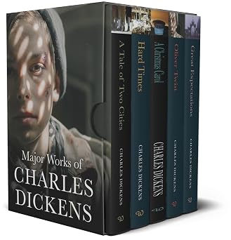 Charles Dickens 5 Books Collection Box Set - Oliver Twist, A Christmas Carol, Hard Times, A Tale of Two Cities, Great Expectations Major Works of Charles Dickens