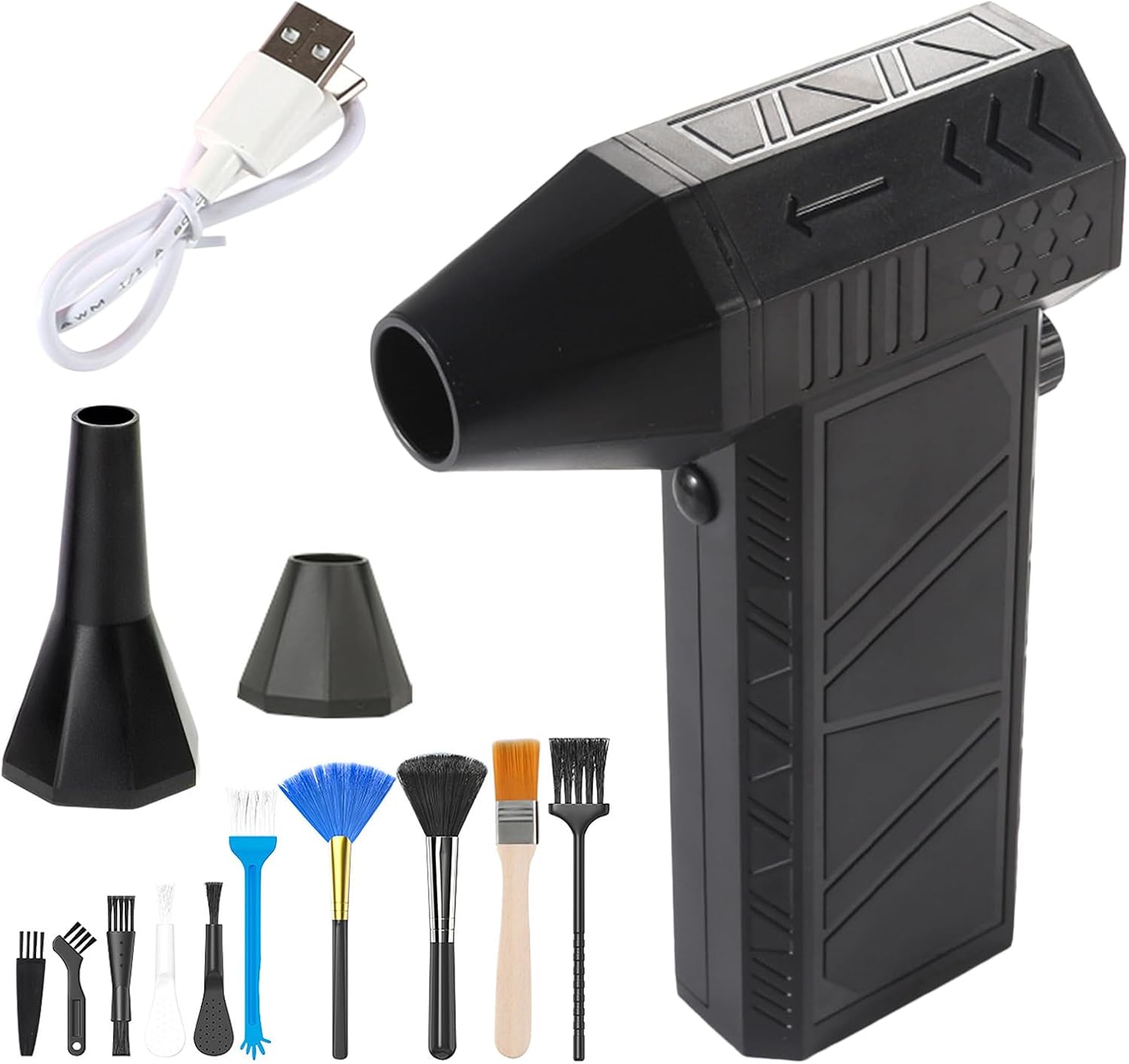 High Speed Leaf Cleaner - Electric Powered Versatile Blower, Patio Dust Cleaning Machine Tool, Efficient Clearing Dust Leaves Debris, Powerful Performance Quick Removal | for Backyard Commercial Patio