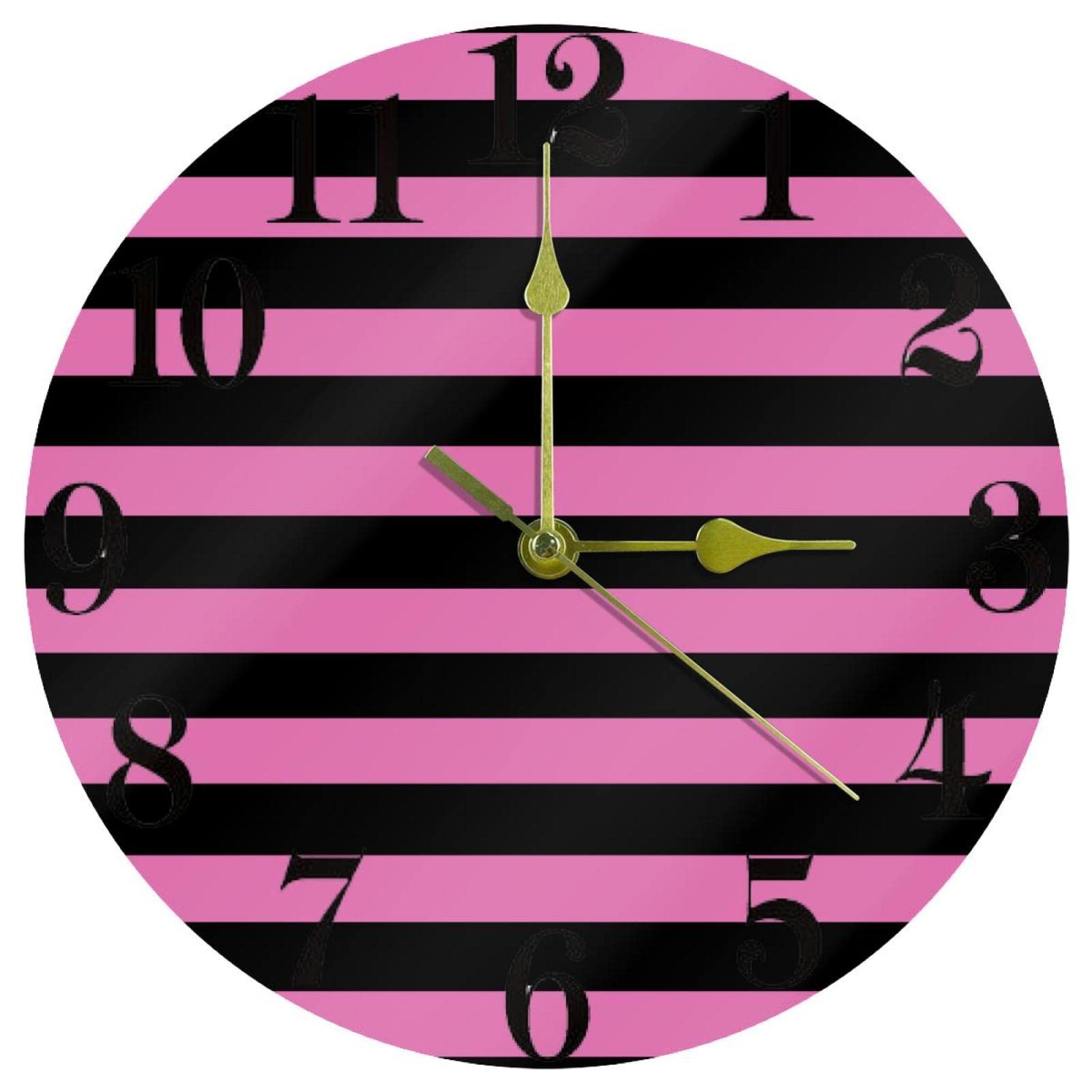 Horloge murale silencieuse ronde pour retrouver le calme chez soi