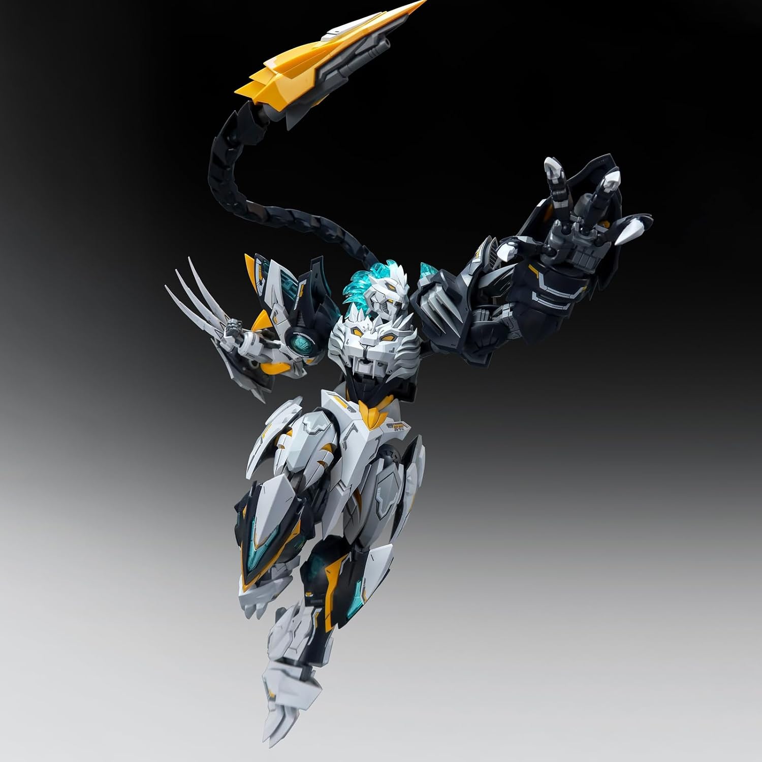Pipigirl 1:144 Plastic Action Figures Kits, Exploding Lion Bedivere, 6.3 in Mecha Model, Easy to Assemble