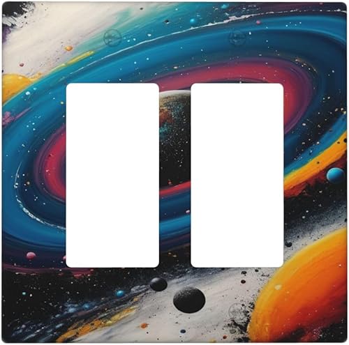 Miniatura 179 de Cubiertas de Interruptor de Luz de 1 Pandilla Bosques Animales Flores Hierba Árboles Placa de Pared Decorativa Interruptor Eléctrico para Decoración