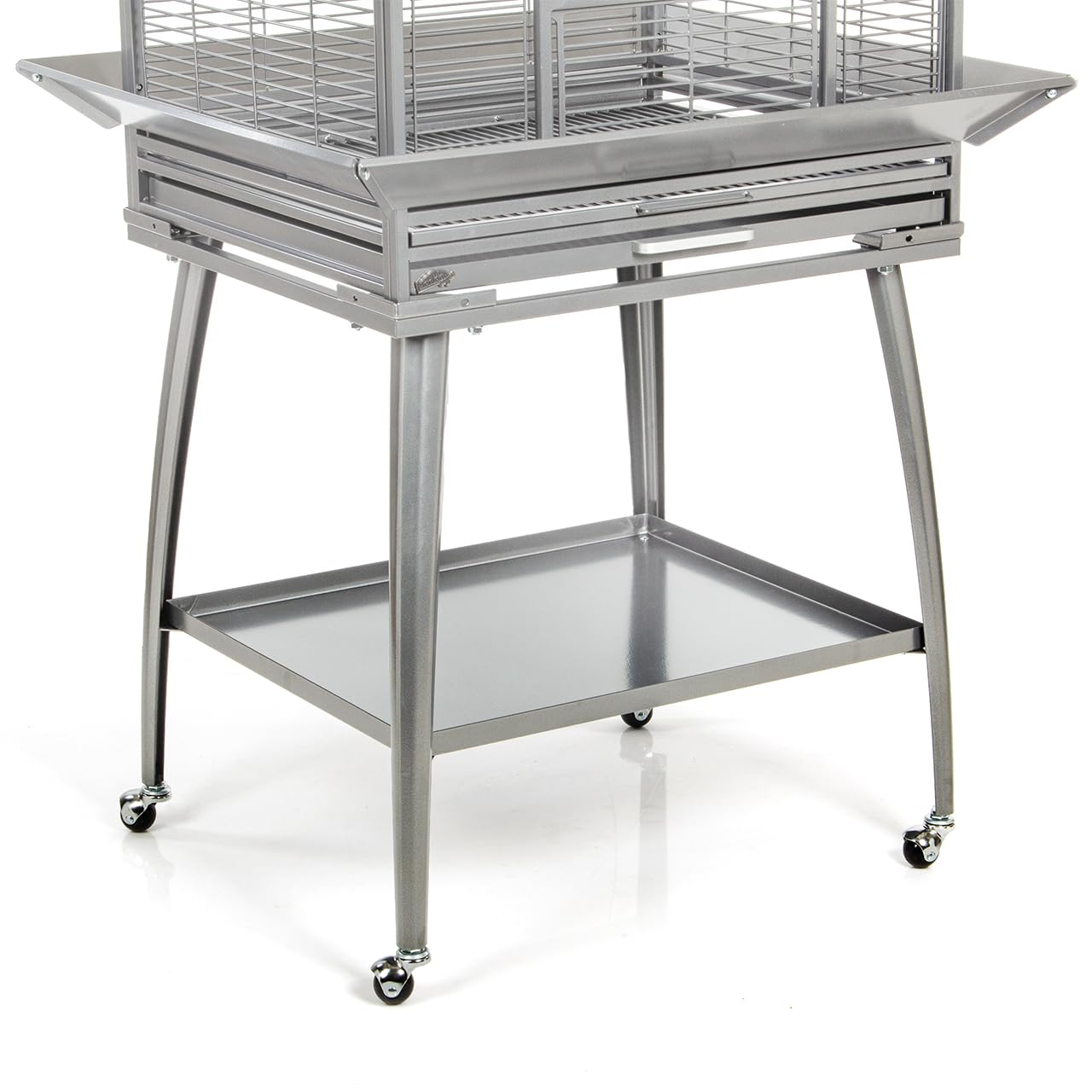 Montana Cages Vogelkäfig Havana - Platinum | ca. 80 x 74 x 162 cm