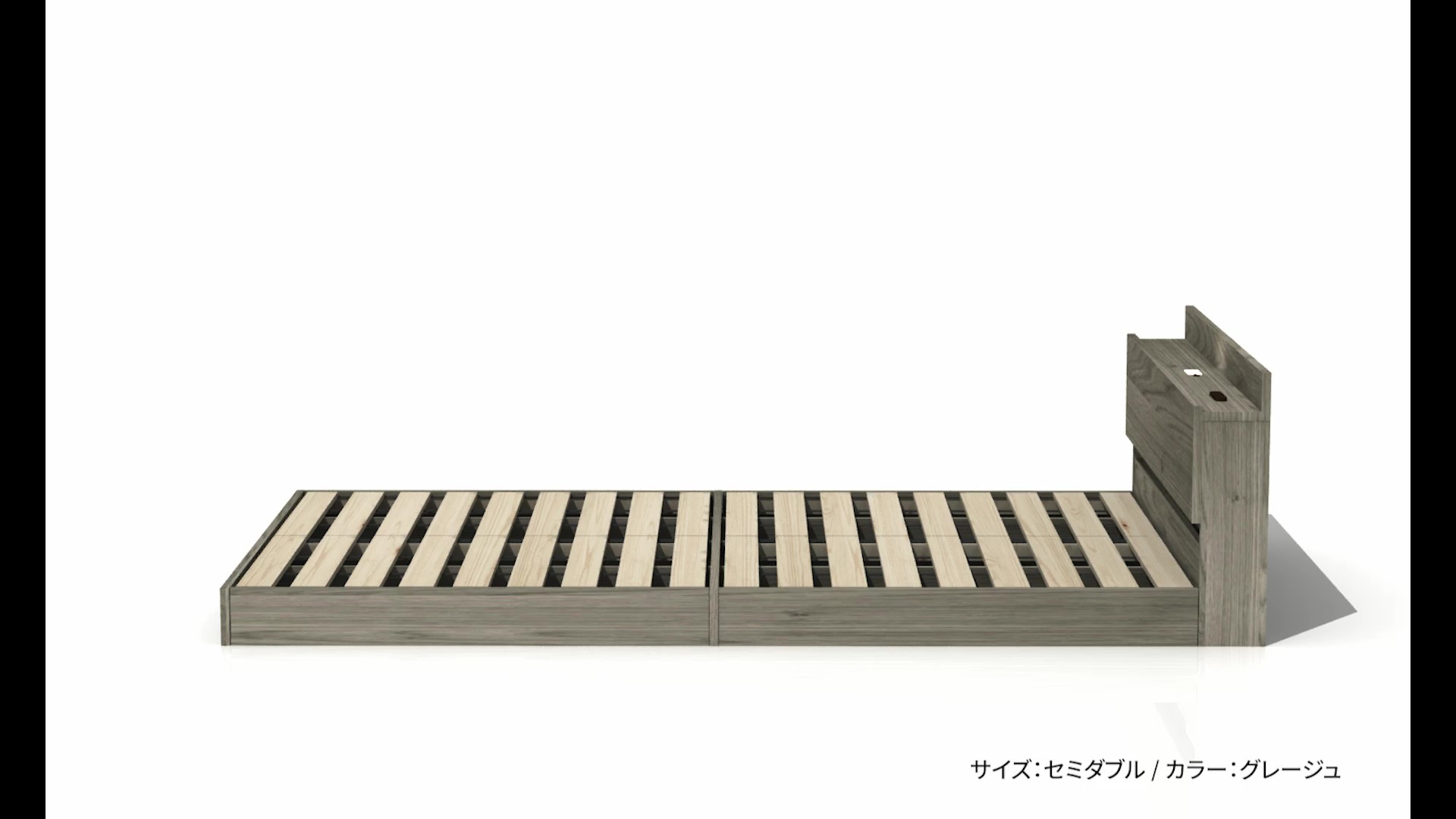 ベッド シングル ベッドフレームのみ ローベッド 低床 すのこ グレージュ 楽天市場】ベッド シングル ベッドフレームのみ グレージュ 高さ
