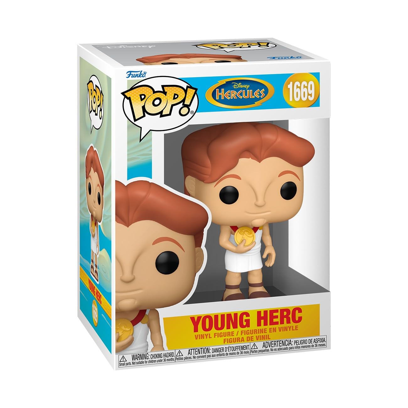 Funko Pop! Disney: Hercules, Young Hercules, Collectable Vinyl Figure, Gift Idea, Official Merchandise