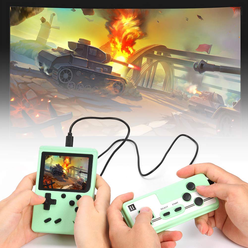 Console Portable Rétro Avec 500 Jeux FC – Écran 3 Pouces, Batterie Longue Durée – Idéal Pour Les Ados Et Adultes, Cadeau Anniversaire Top !
