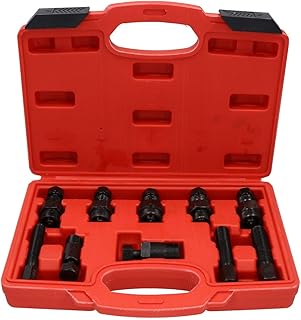 AB Tools-Neilsen Motorcycle Bike Flywheel Puller Remover Installer Set 10pc 15 Sizes M14 - M28