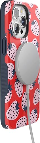 Vista 142 de Casely Funda para iPhone 15 Pro Jardín Secreto Flores mixtas Funda atrevida Compatible con MagSafe y botón de acción Jardín Secreto Floral