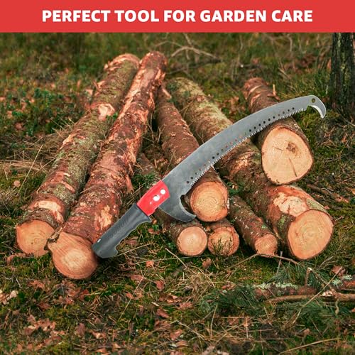 Image of Anandi Green's Garden Pruning Saw Big Size Tree Pruner With Extendable Pole Fixing Slot Hand Tools For Remove Unwanted Branches In Your Garden, Hand powered tool