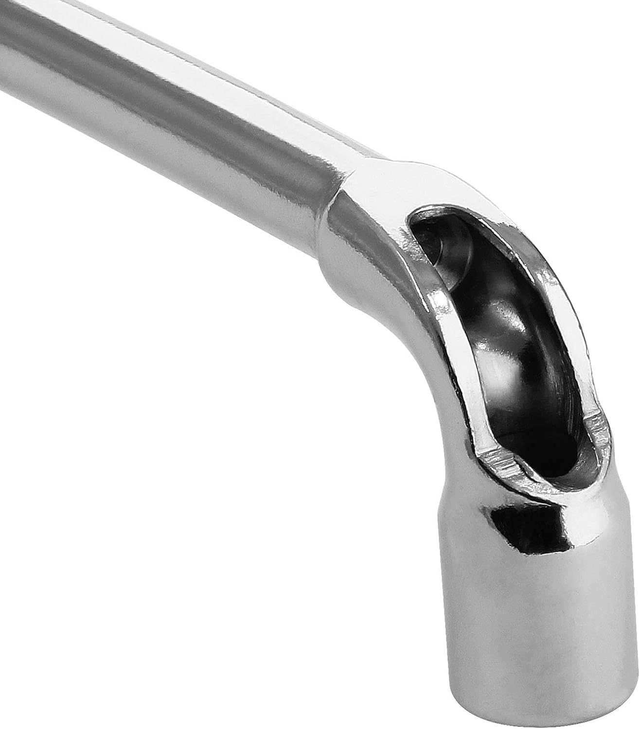 Piutouyar 10mm Metric L Shaped Angled Hex Socket Wrench, Double-Head Elbow Hex Wrench for Mechanic Repair Tool 1Pcs