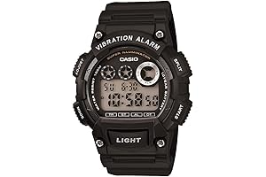 Casio Men's W735H-1AVCF Super Illuminator Watch with Vibrating Alarm