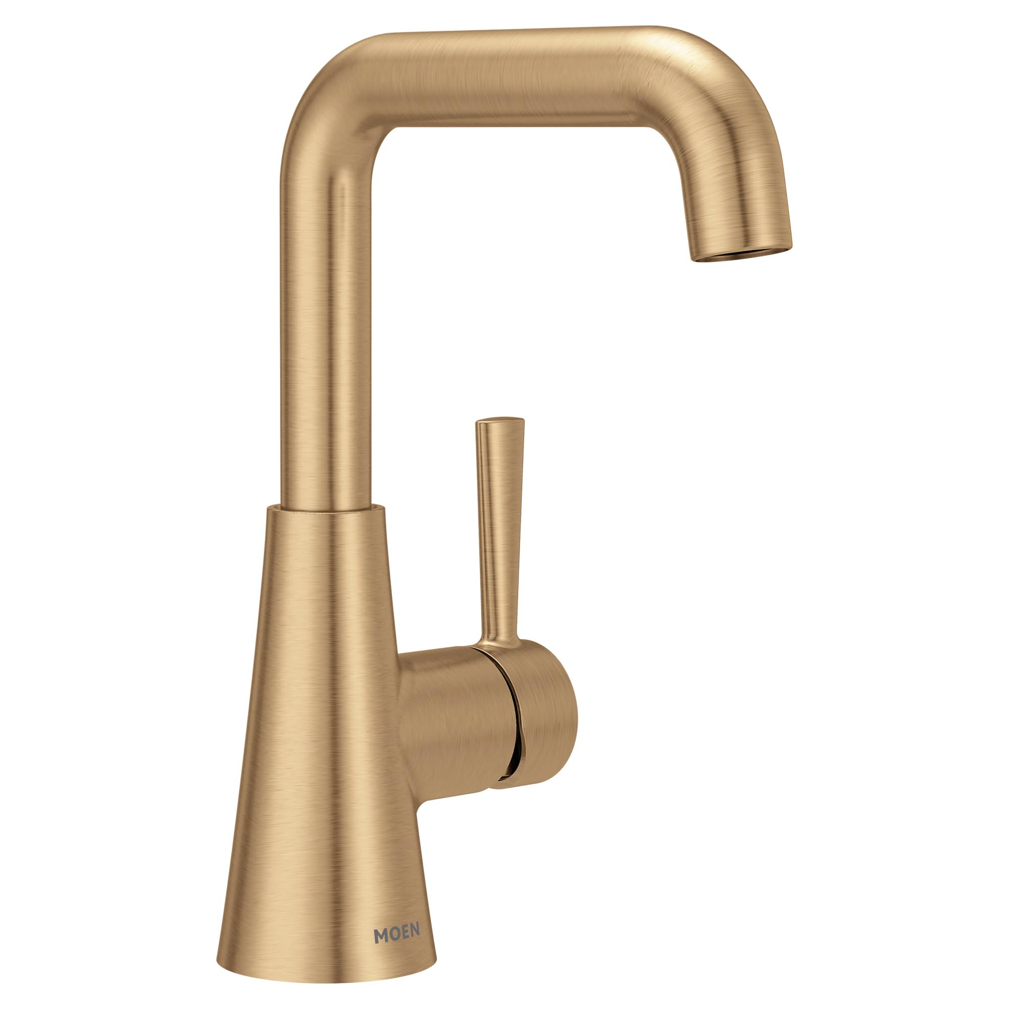 Mitigeur de salle de bain Moen Ronan 84024BZG avec bonde à ressort