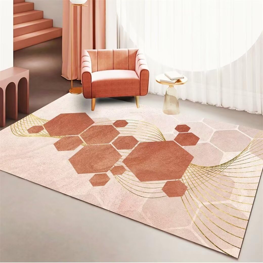 Tapis de canapé 150x200cm sticker géométrique moderne