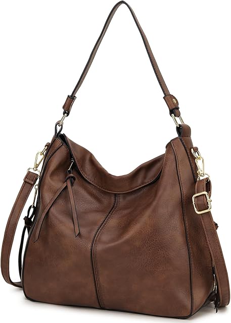 VONXURY Hobo Sacs pour femmes, Fashion Ladies Purse et Sacs à main Faux Sacs en cuir avec une longue sangle amovible