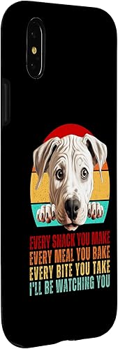 Vista 9 de iPhone 11 Pro Funny Dogo Argentino Puppy Argentine Dog Every Snack U Make Case