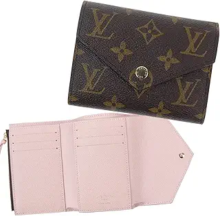 [セット品]正規化粧箱付き ルイヴィトン LOUIS VUITTON 財布 三つ折り財布 レディース ミニ財布 コンパクトマイクロウォレット ポルトフォイユ・ヴィクトリーヌ モノグラム・ローズ・バレリーヌ M62360