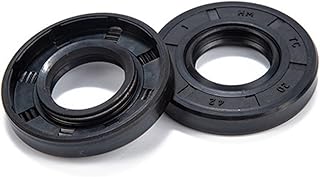 Seal Washer ID 18/19mm NBR Nitrile Rubber Shaft Oil Seal TC-18/19 * 28/30/32/35/40/42/45/47 * 5/6/7/8 Nitrile Double Lip Oil Seal Gasket Lip (Color : 2pcs, Size : 18x40x10mm)