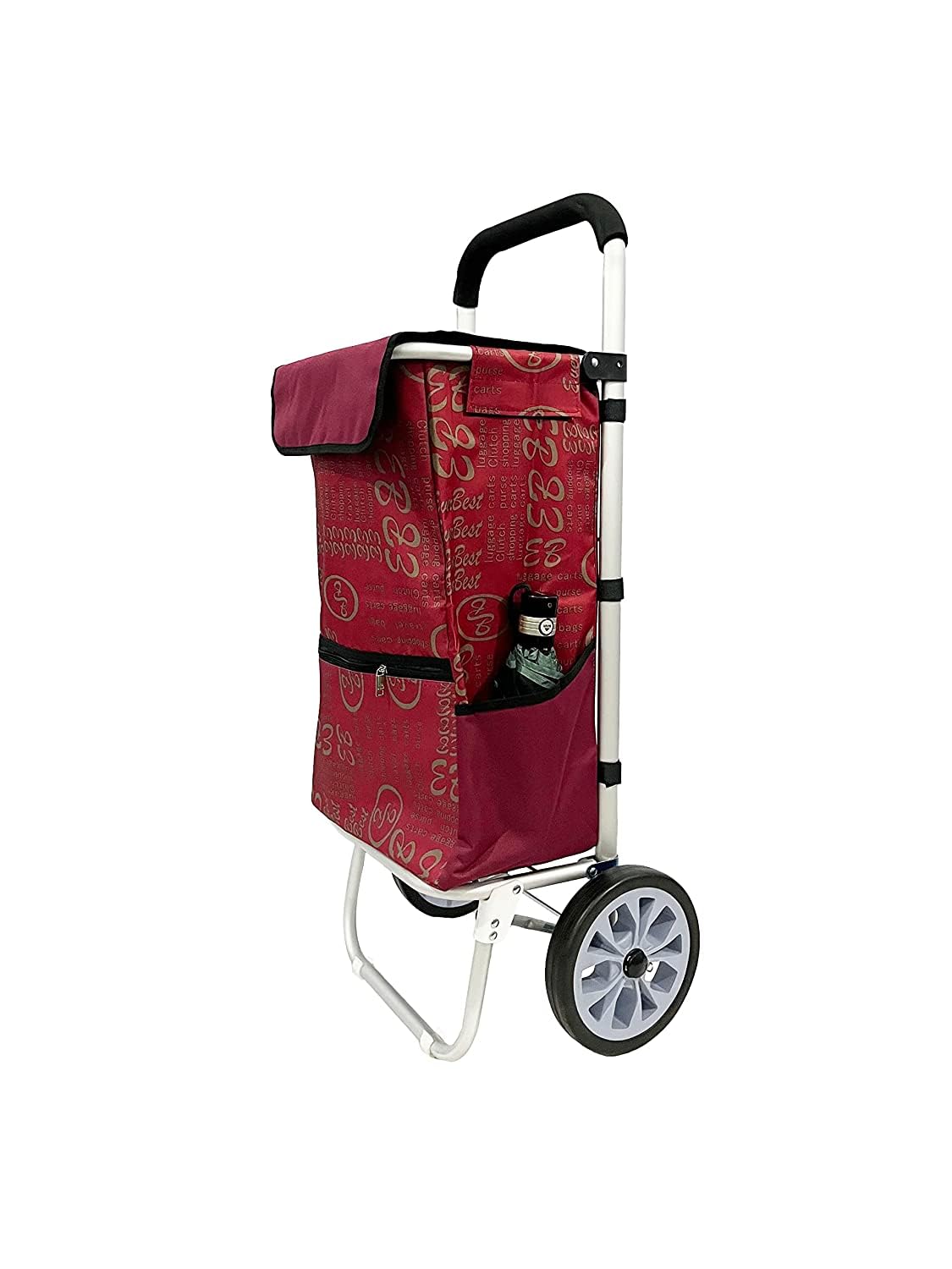 EverBest® Jumbo Shopping Trolley Bag with Wheels | Grocery, Fruits, Vegetables,