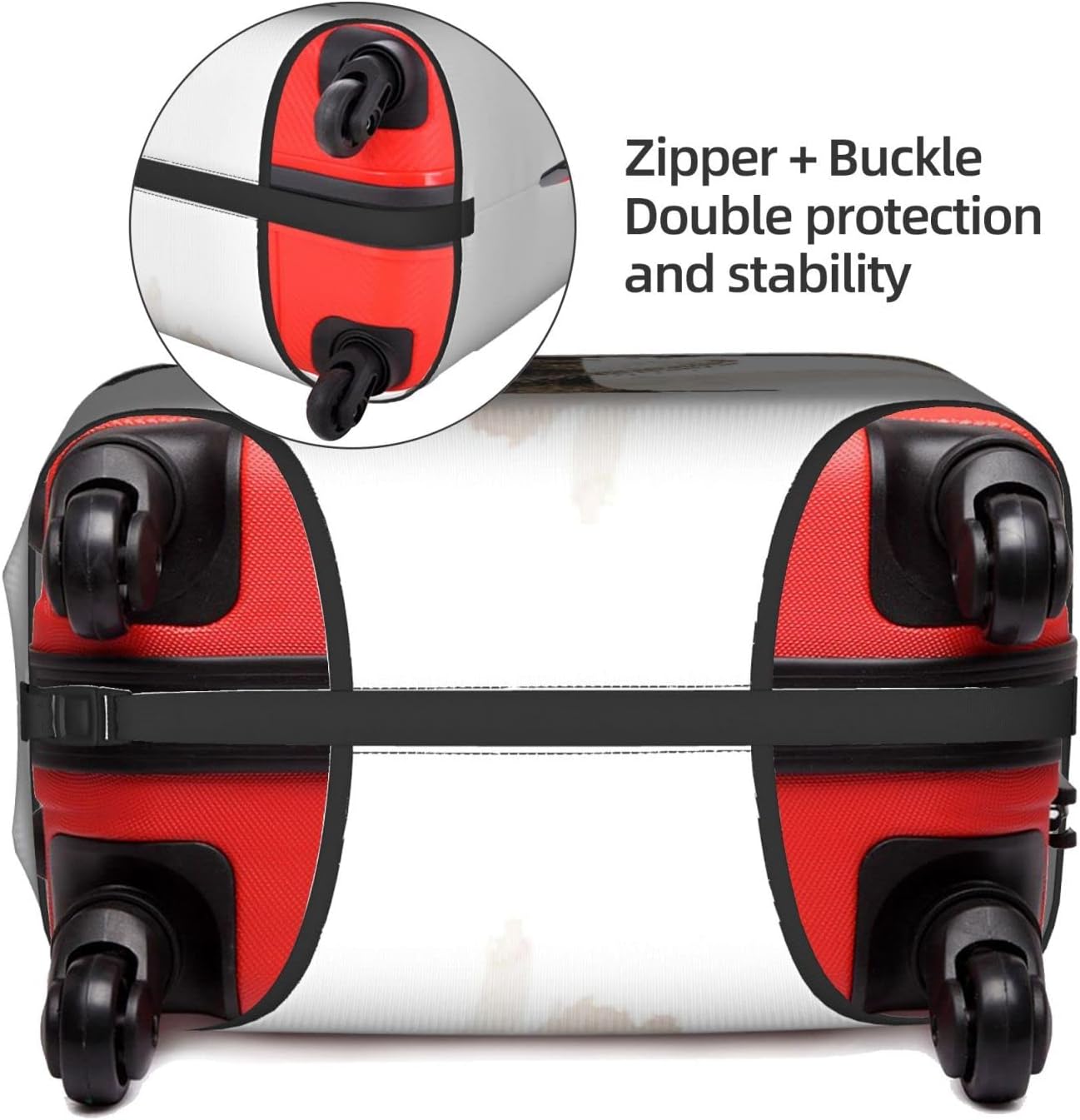 review Spandex Travel Luggage Cover, Abstract Art Textured Gold And Dark Alphabet Letter T Double-Sided Printedanti-Scratch Suitcase Protector Bag Fits 18-21 Inch Luggage,Dust-Proof And Waterproof Luggage Sleeve For Kid And Adult X-Large