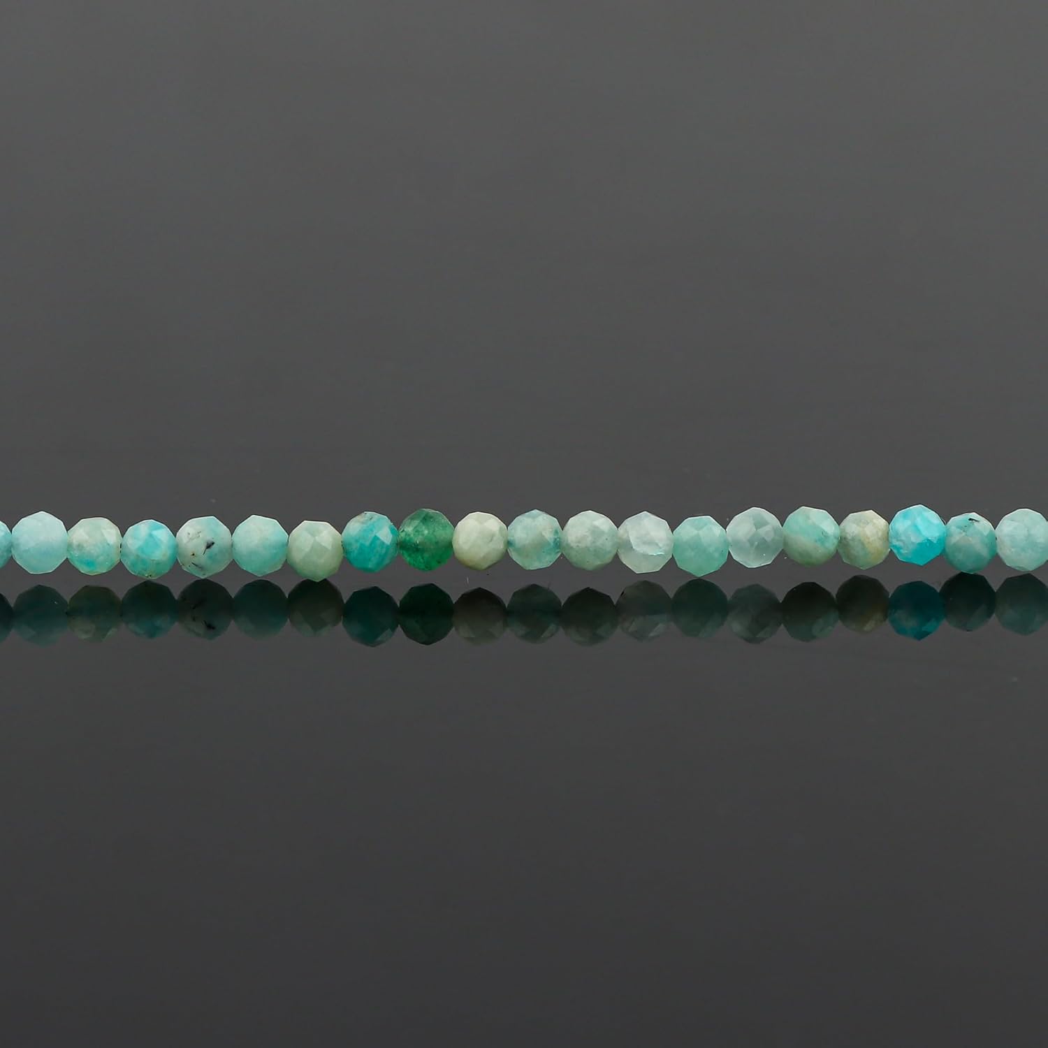 Minimalist Beaded Bracelet for Women – 2-4mm Micro Faceted Crystal Gemstone Beads | Lightweight 7+1 Inch Adjustable Layering Bracelet - Image 3