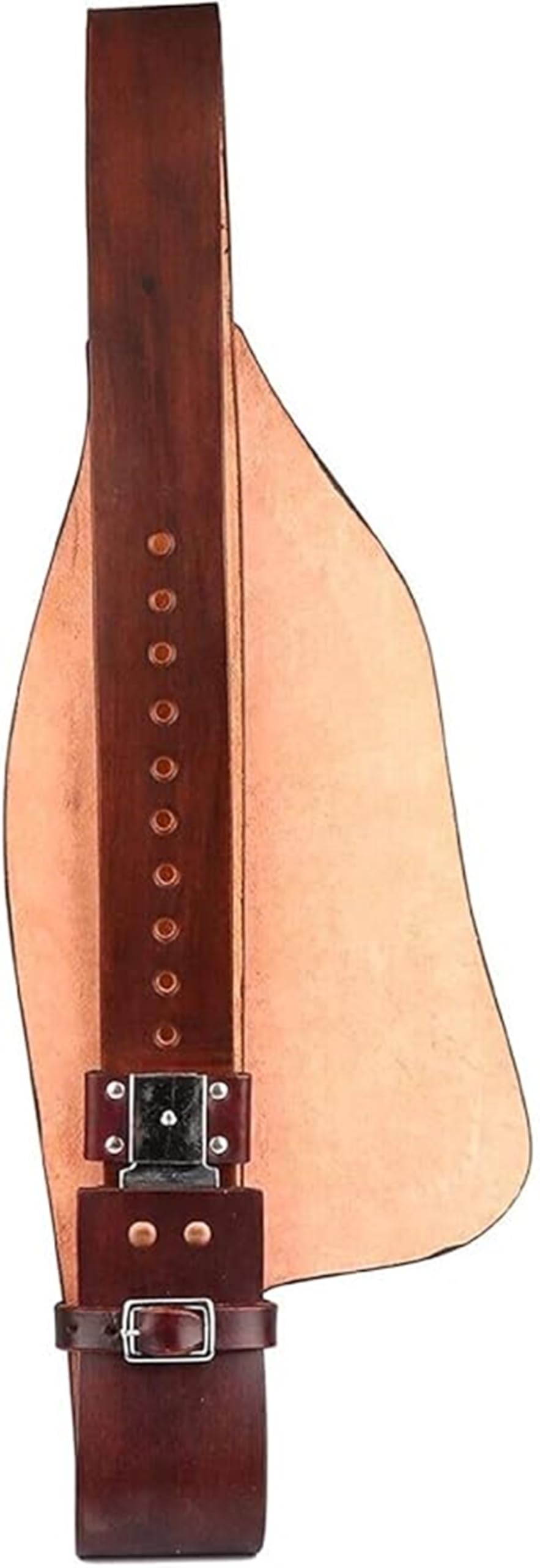 Pferde-Western-Leder-Fender-Ersatzsattel-Fender-Paar-Set für Roping Trail Barrel Pleasure-Sättel mit Belvin-Schnallen AZ-18