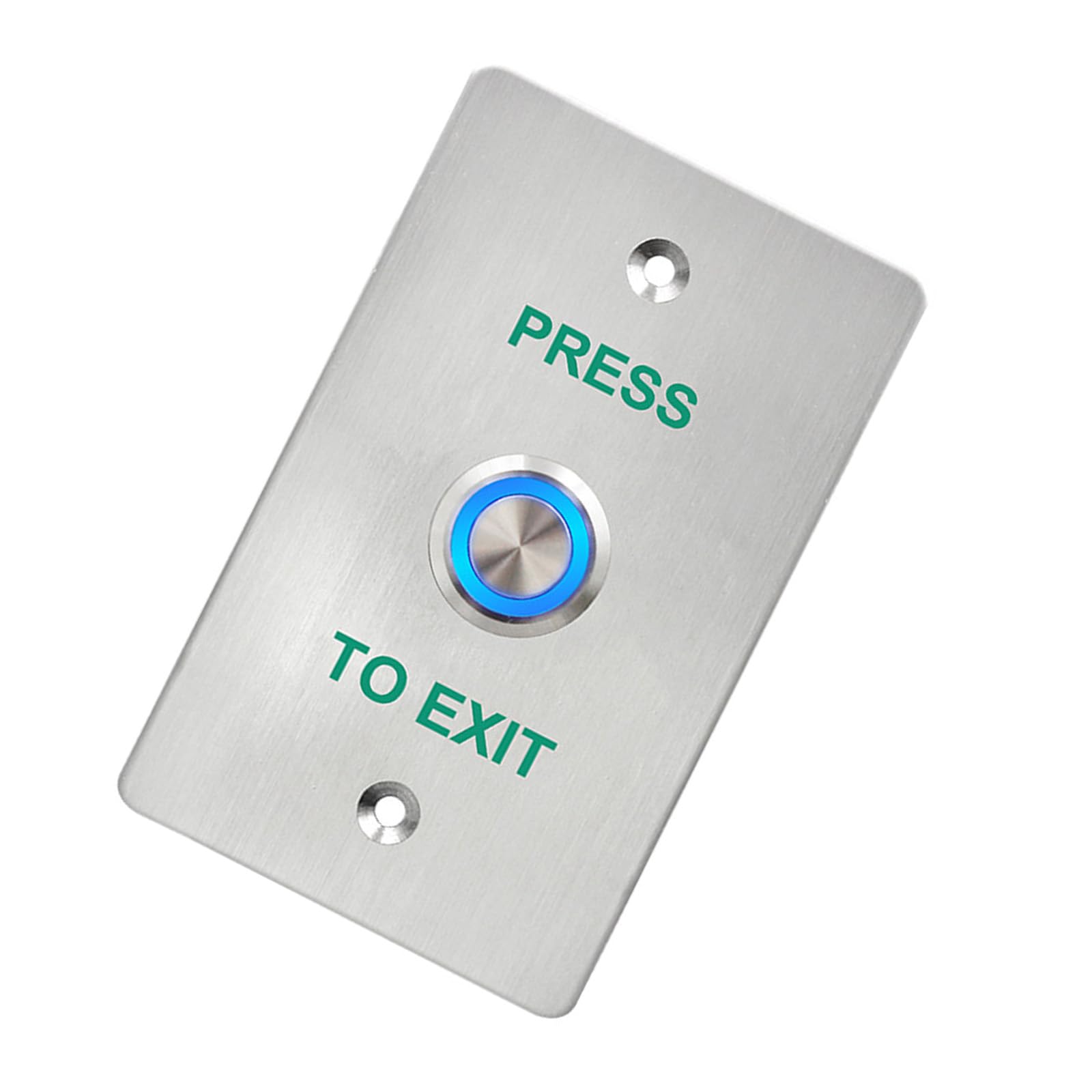 Pulsante rotondo impermeabile per campanelli in acciaio inox, facile da installare, ideale per principianti e proprietari di case e bambini