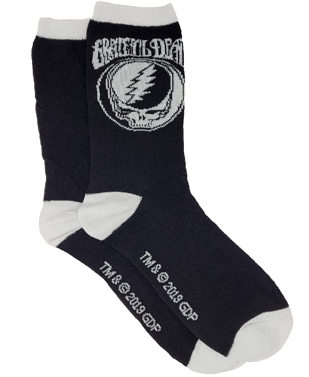 Ripple Junction Grateful Dead Adult Novelty Crew Socks
