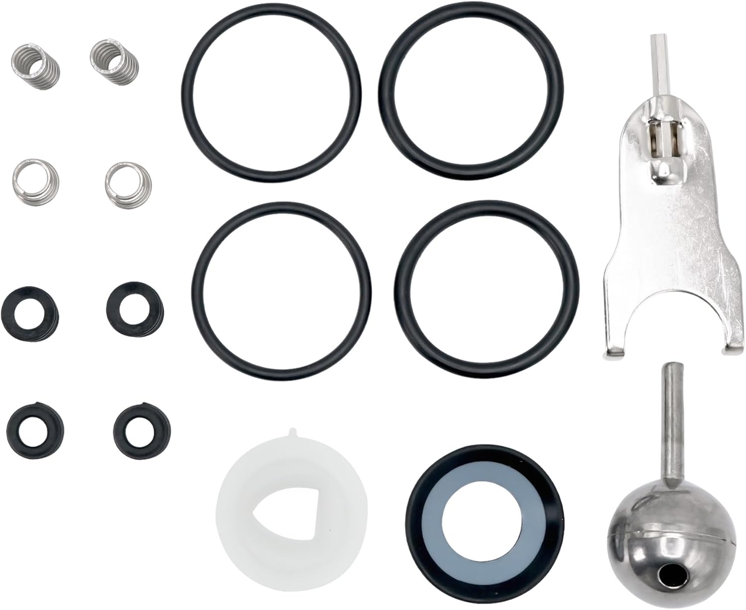PLBDA01 EvertechPRO fits Delta Faucet Repair Kit Stainless Steel Ball, Tooling Replacement Cam, 4 Pcs O-Rings, Seal Kits, Springs – Compatible with Delta Kitchen Faucet Cartridge