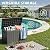 DRATO 50 Gallon Outdoor Storage Box Waterproof, Lockable Resin Deck Box for Patio Furniture, Pool Supplies & Garden Tools, Weatherproof Outside Storage Bin for Backyard Porch (Black, 50 Gallon)