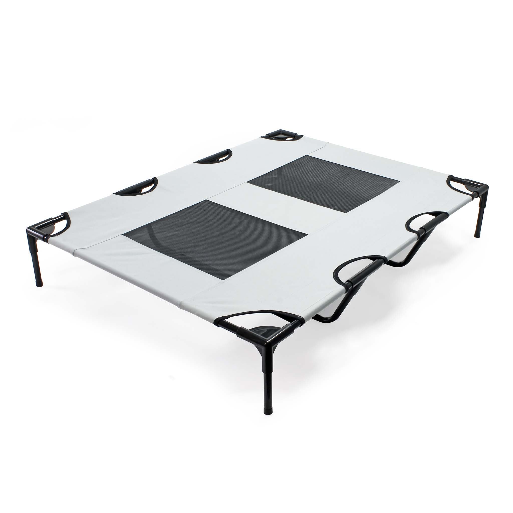 Hamaca para perros y gatos Portátil Outdoor Gris XL 122x93x20cm hasta 60kg Cama mascotas Animales