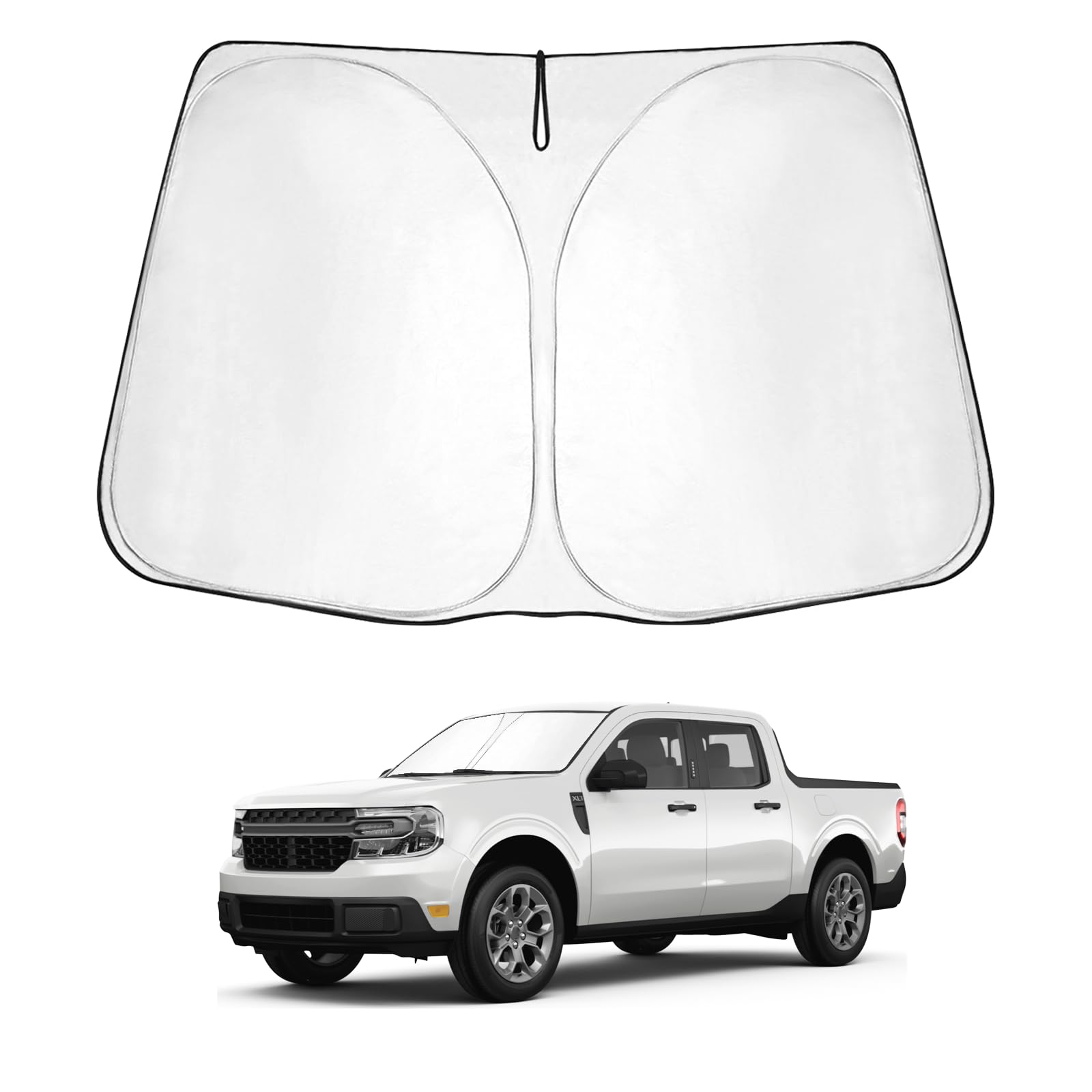 For 2024 Ford Maverick Windshield Sun Shade, For 2022 2023 2024 Ford Maverick Car