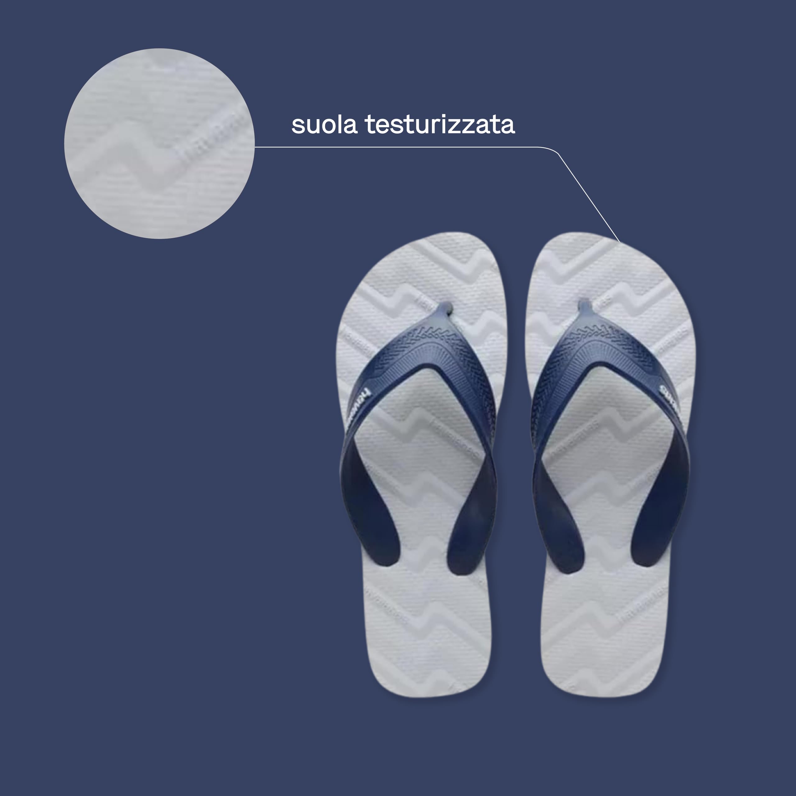 Havaianas - Track Waves, Infradito Comode, Sicure E Durevoli Con Cinghie Larghe E Arrotondate E Suola Anatomica, Uomo