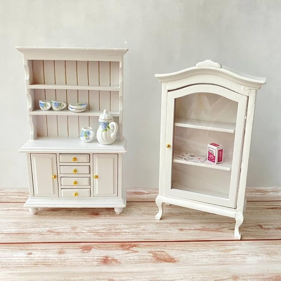 藤棚♡ミニチュアキャビネット♡ドールハウス キャビネット | 西洋アンティークドールハウス1/12専門店