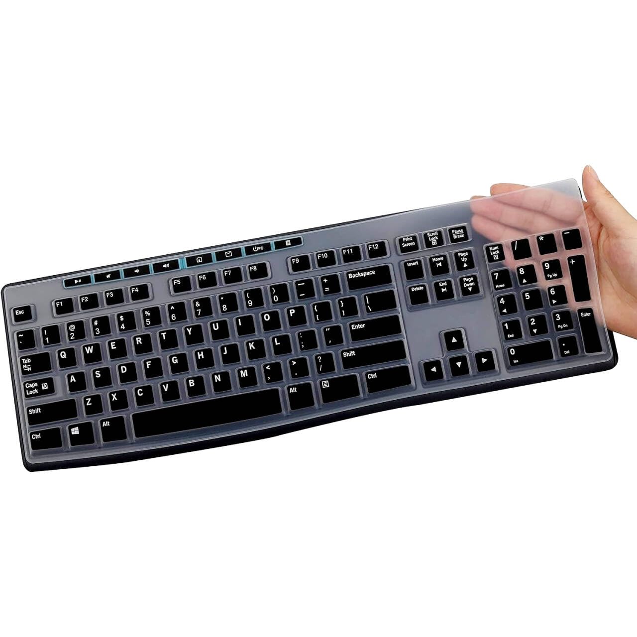 Keyboard Cover for K270 Wireless Keyboard, Logitech MK295 MK275 MK270 Wireless Keyboard Cover, Logitech K200 K260 K270 MK200 MK260 K270 K275 K295