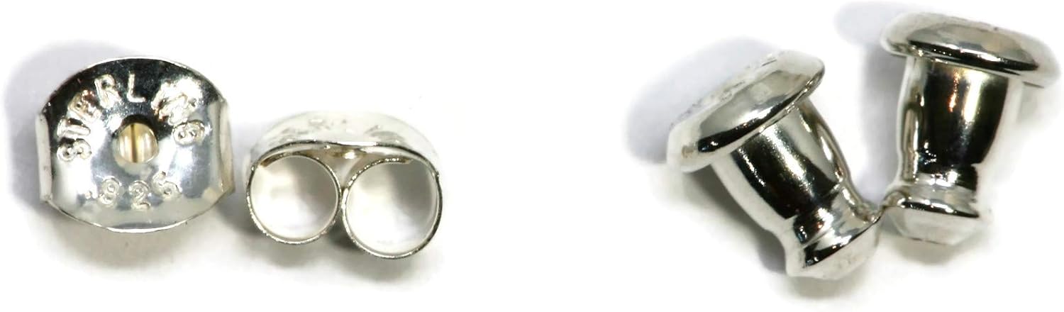 Created Blue Star Sapphire Crown Stud Earrings