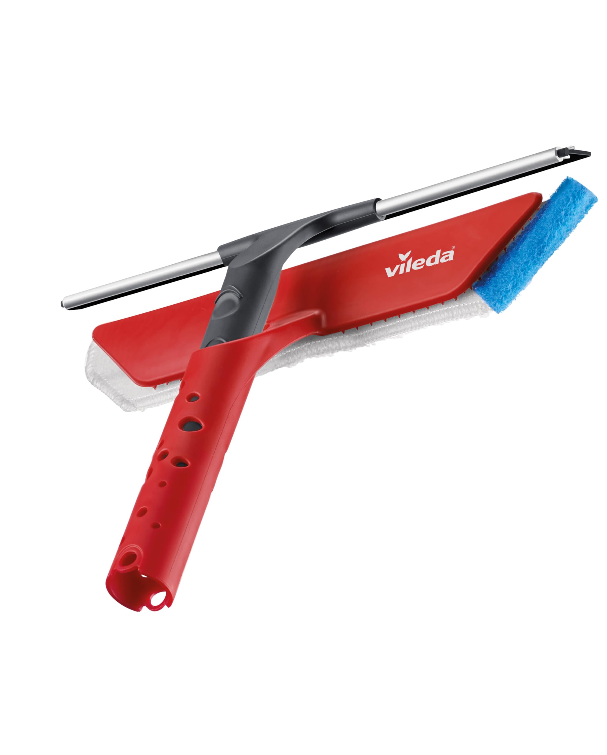 Vileda - 123385 - Raclette Vitre Active 2 en 1