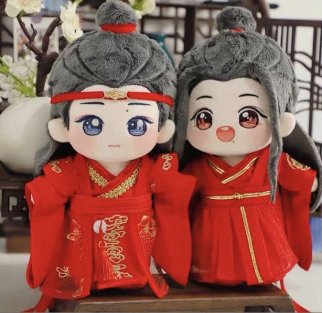 Amazon.co.jp: 陳情令 20cmぬいぐるみ用服 魔道祖師 着せ替衣装 2着 