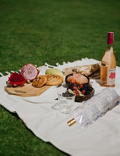 Miniatura 3 de Hielo seco para envío de alimentos congelados paquetes de hielo para enfriador, 12 hojas de envío de paquetes fríos para transporte de chocolate,