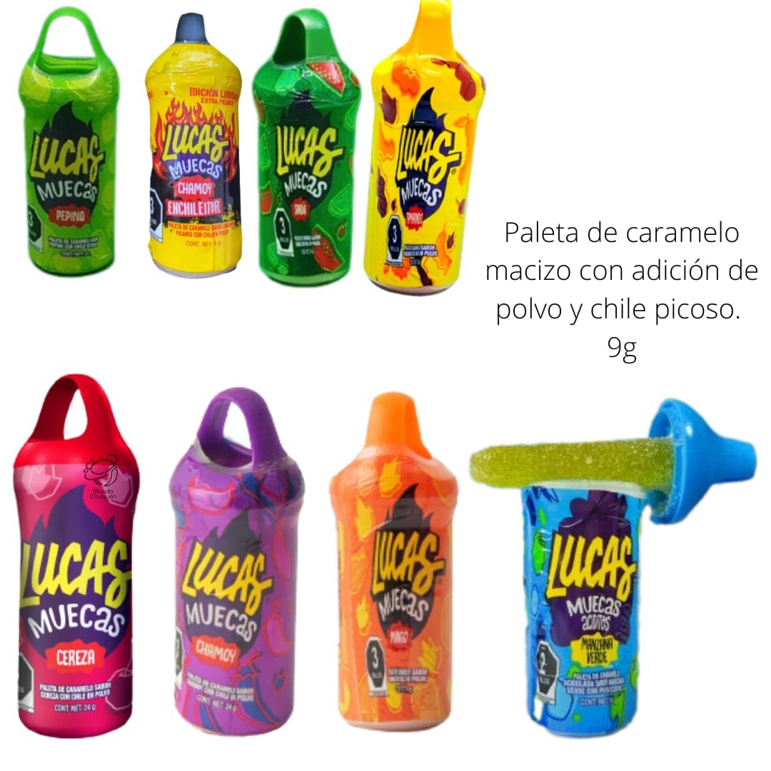 TLT FOODS Lote Snacks Mexicanos - Pepinillo encurtido, golosinas y dulces picantes enchilados - Mix Surtido para regalar, Caramelos, Candy Box, Chamoy, Tamarindo, Tajin (S)