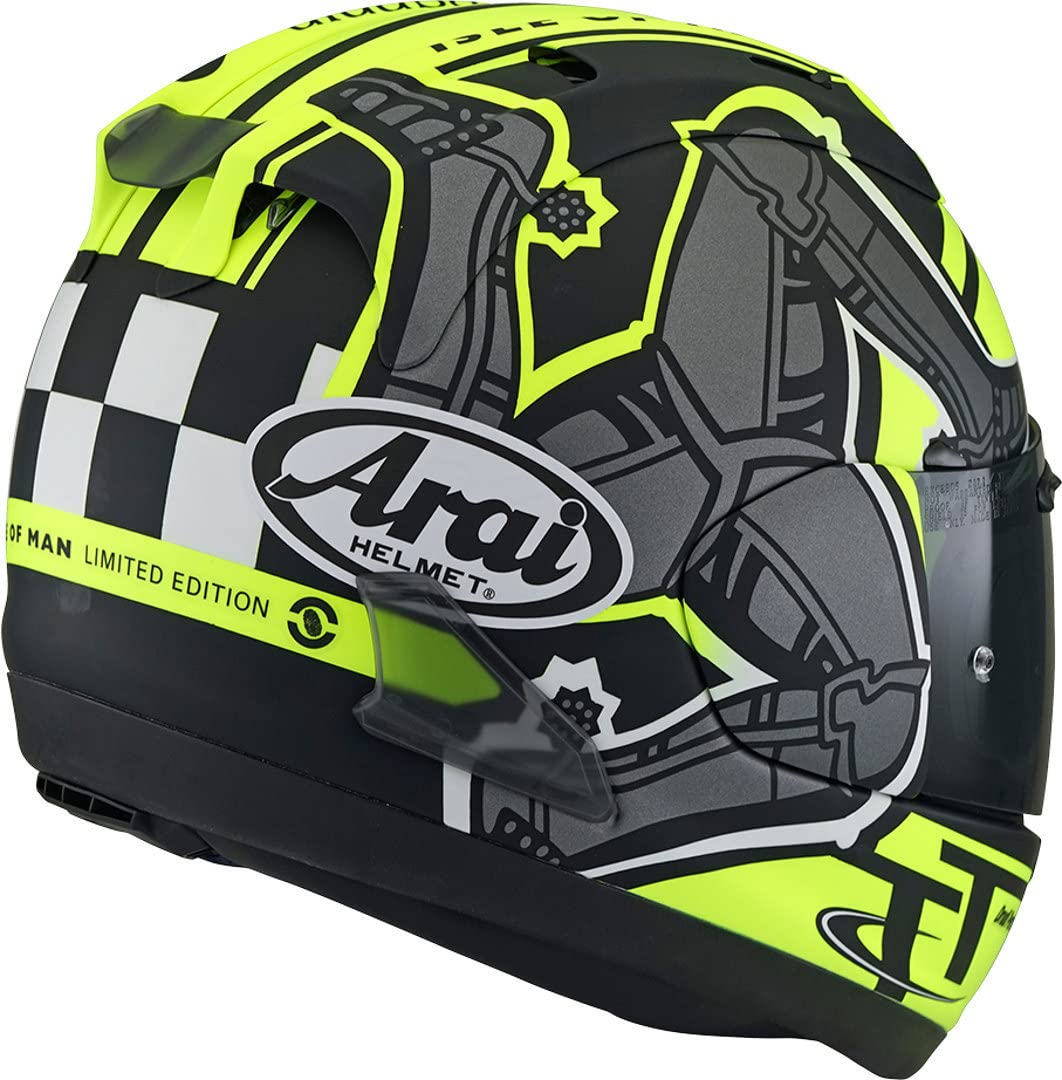 Arai RX-7V IOM TT Limited Edition 2019 Helmet S (55/56) Automotive