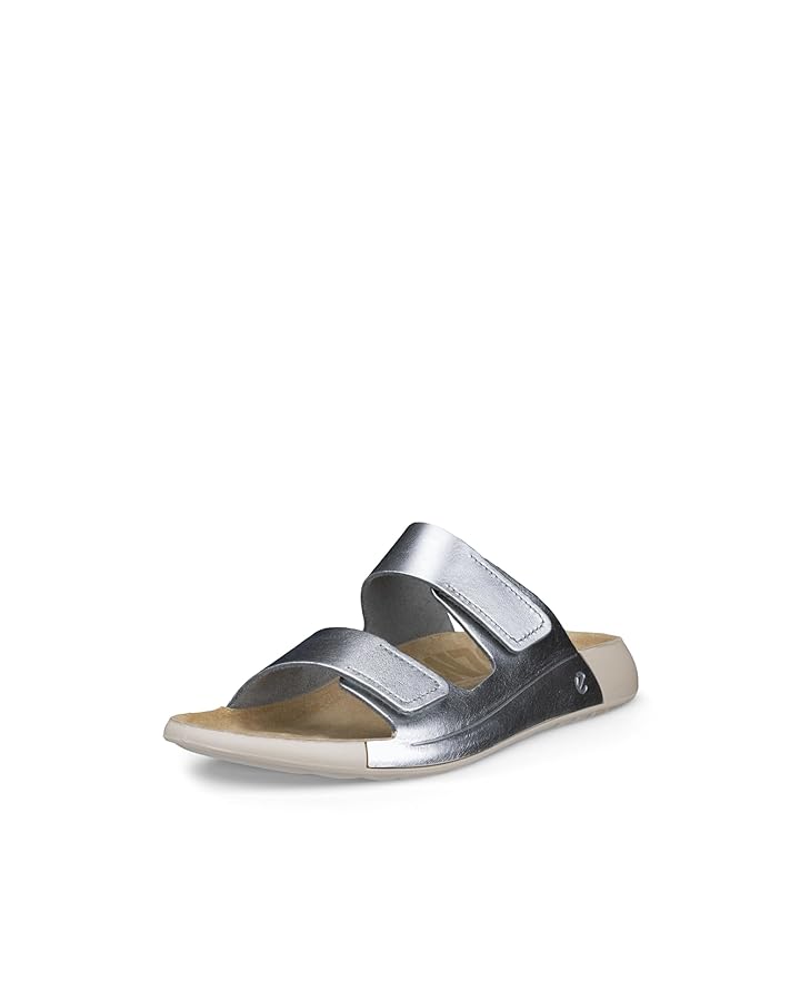 靴 ECCO COZMO WOMEN'S SANDALS Women's ECCO® Cozmo Leather Two Strap Sandal | Black