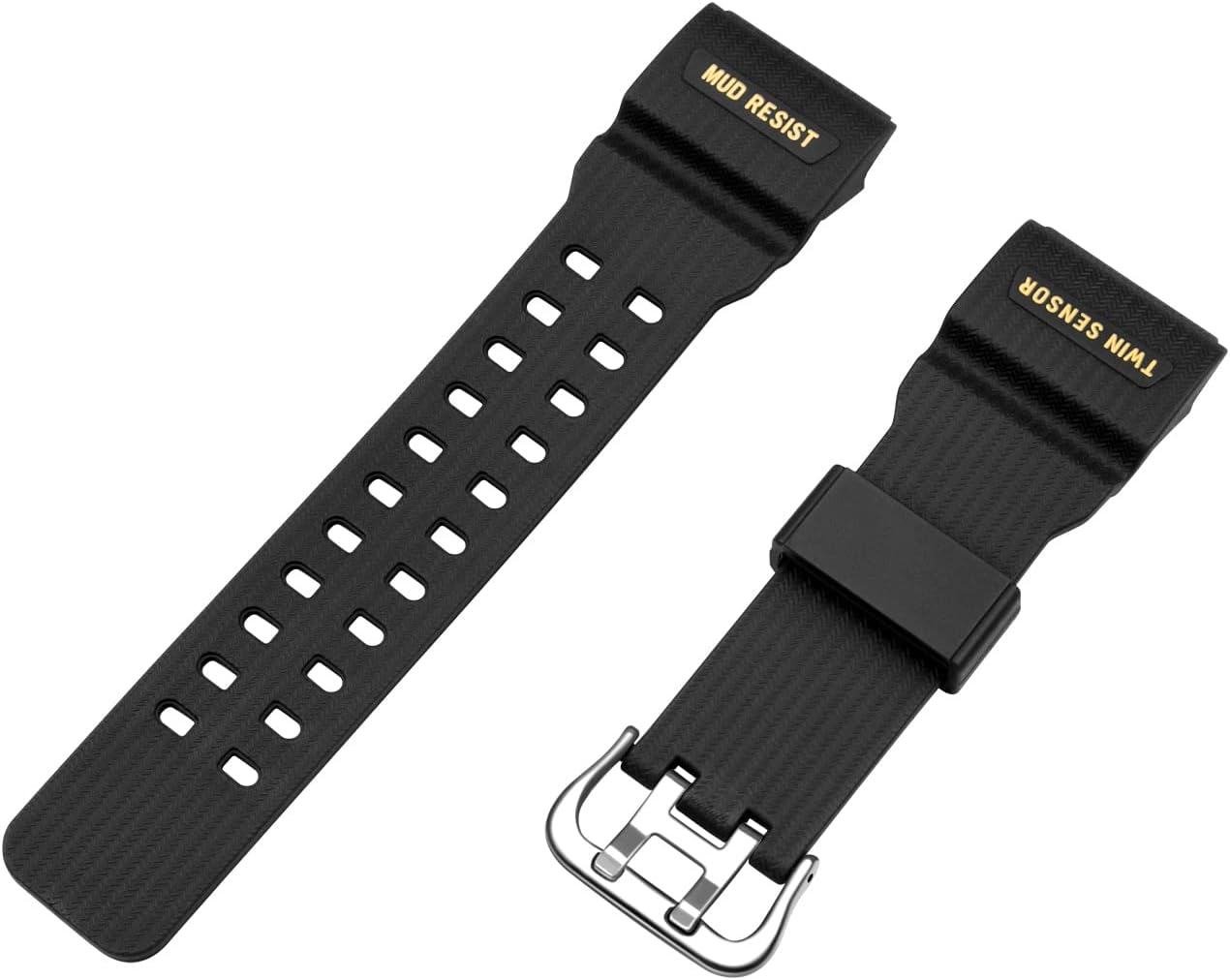 HstrapQuick Release Silicone Watch Bands Strap for Men Women Replacement Rubber Watch Band Compatible for Casio GWG100 GSG100